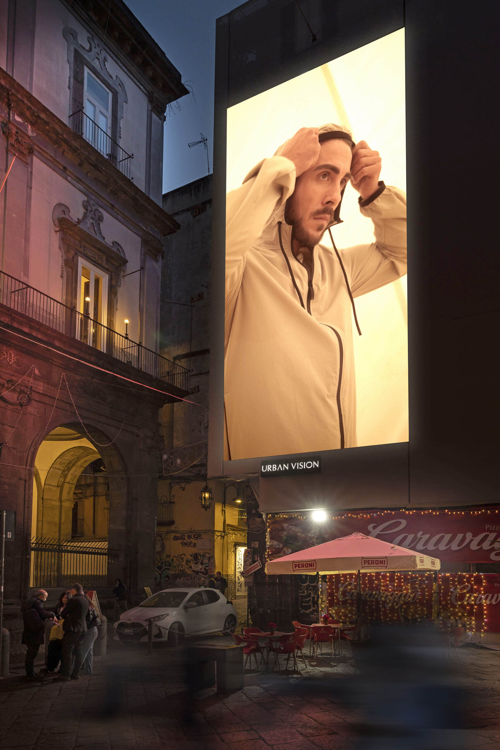 Urban Activation Napoli – MORE installazione urbana